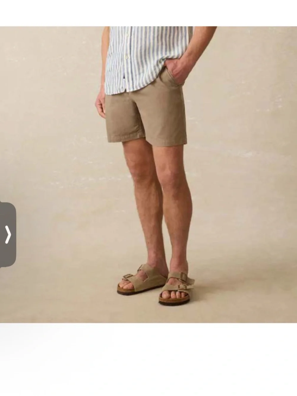 NWT Faherty essential Drawstring Flat-Front Shorts Sz XXL $108